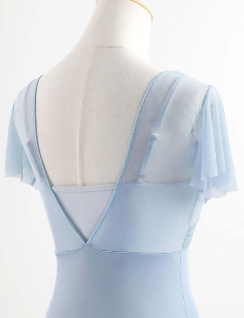 Daydance Green Dance Leotards for Women, Teen Girls, Lyrical Ballet Bodysuit with Adjustable Straps - Image 5